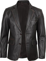 Men’s Ruboff Real Leather Blazer | Lambskin Casual Jacket