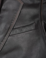 Men’s Ruboff Real Leather Blazer | Lambskin Casual Jacket
