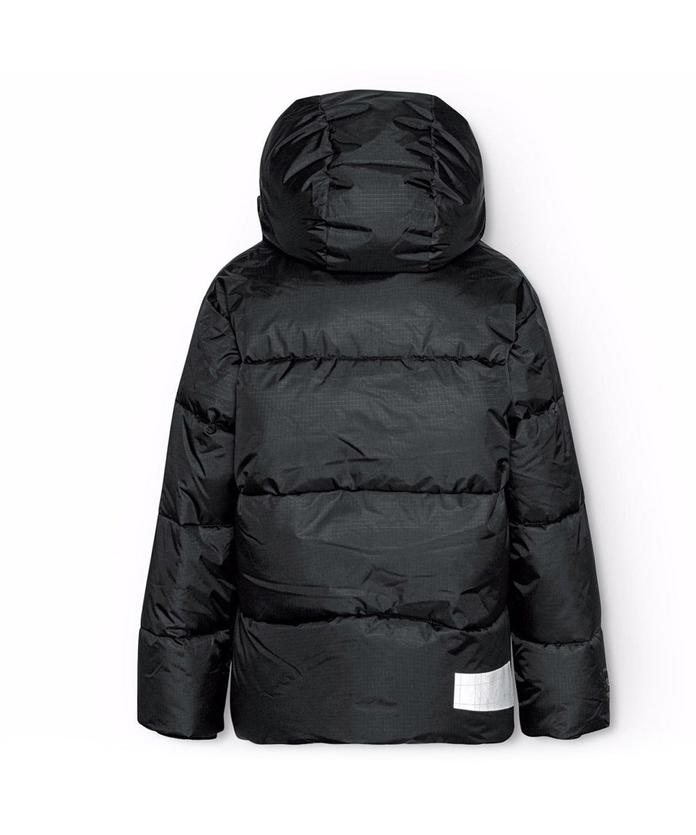 Bloack Winter Puffer Jacket – Recycled Polyester