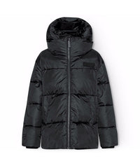 Bloack Winter Puffer Jacket – Recycled Polyester