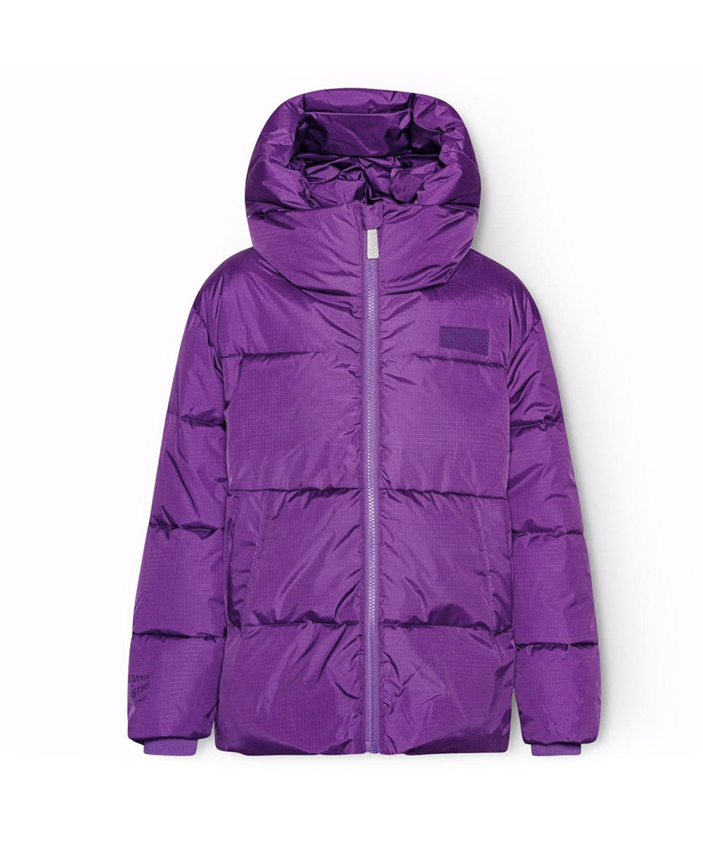 Purple Winter Puffer Jacket – Recycled Polyester