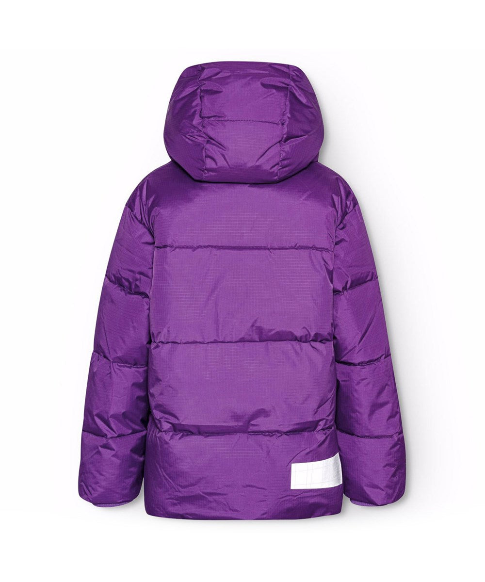 Purple Winter Puffer Jacket – Recycled Polyester