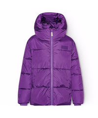Purple Winter Puffer Jacket – Recycled Polyester