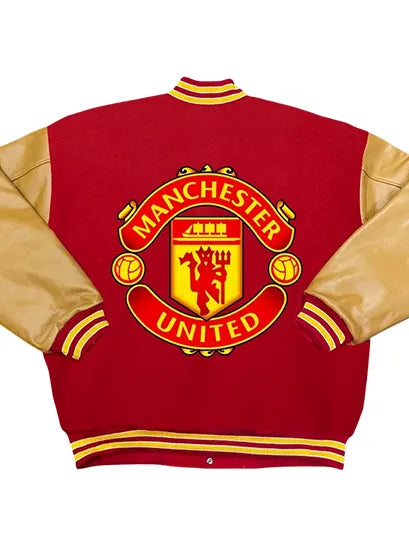 Manchester United F.C. Wool Varsity Jacket